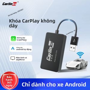 CarlinKit CarPlay Adapter USB Android Auto Wireless Dongle Mirrorlink Cho Android Multimedia Mirror Waze Spotify - Tùy Chọn Có Dây/không Dây