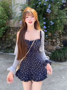 CHANGTONG | Gorgeous Cardigan Dress Set Short Skirt
