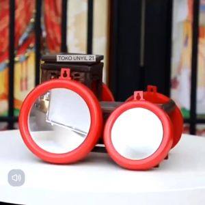 MJ Kaca Cermin Patkua Cembung Fengshui / Kaca Ba Gua Patkua Cermin Cekung Fengshui Imlek Bagua