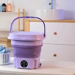 8L Mesin Cuci Lipat Otomatis Mesin Pengering Pakaian Washing Machine