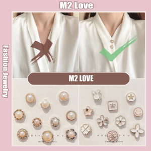 10pc Maternity Brooches Korean Fashion Shirts Anti-Glare Brooch Fashion Clothing Accessories Small Corsage Decoration