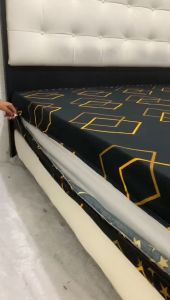 Urung Kasur Busa Resleting Sprei SpringBad Resleting Bahan Pigment No 1.2.3