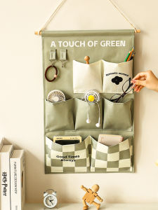 กระเป๋าเสื้อผ้าติดผนังขนาดใหญ่ ช่องเก็บของสำหรับหอพักนักศึกษา ช่องเก็บของด้านหลังประตู ช่องเก็บของบนเตียง วัสดุผ้าฝ้ายโพลีเอสเตอร์ ใช้ในบ้าน