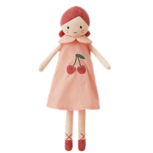 Scandinavian Ins Dress-Wearing Girl Comfort to Sleep with Cotton Doll Can Change Clothes Figurine Doll Birthday Gift
