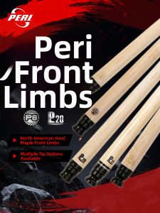 PERI | Chinese Style Black Eight Cue Maple Forearm