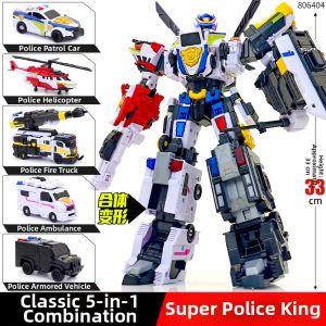 MINI FORCE | Transformable Robot Toy 6in1 Mini Warrior Team