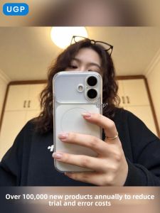 UGP | Frosted Transparent Premium Stylish Womens Phone Case Soft Silicon Anti-drop