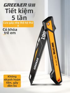 Greener | Cưa Tay Gấp Tiết Kiệm Công Suất Cắt Nhanh