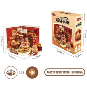 JAKI Capybara DIY Kawaii Figure Building Block Toys Cartoon Funny Capibala Assembly Model Doll Ornamental Toy Fans Birthday Gift