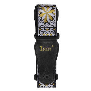 IRIN | Dây Đeo Đàn Guitar Điện Cao Cấp IRIN Có Thể Điều Chỉnh Độ Dài Với Túi Đựng Cần Đàn Phù Hợp Cho Đàn Ukulele Banjo Mandolin Bass - Chất Liệu Cotton Polyester Denim In Họa Tiết