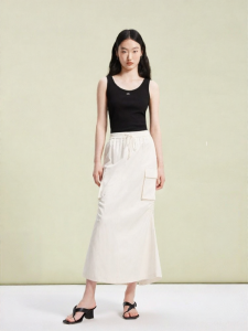 Vero Moda | Chân Váy Ngắn Phong Cách Thời Trang Mới Hè Có Dây Chun