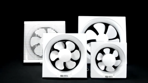Goldstar Exhaust fan wall exhaust fan powerful household mute plastic square shutter in kitchen and bathroom