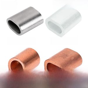 ปลอกเหล็กไนลอนกลมบางสำหรับเชือกสลักพื้นผิวโลหะผสมสำหรับอุปกรณ์เสริมโครงสร้างเหล็กและวัสดุ