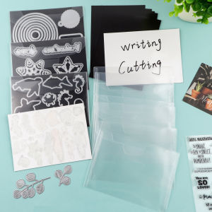 10-20ชิ้น12.6x17.4ซม. 0.7มม./0.9มม. แผ่นแม่เหล็กยางแม่เหล็กตายและแสตมป์จัดเก็บข้อมูลแผ่นแม่เหล็ก