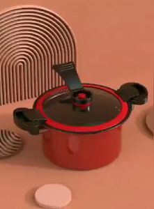 Micro Pressure Cooker 3.5L japan Micro Cooker Non-Stick Pot stainless steel Soup Pot-TRENDSETTER MRKTG