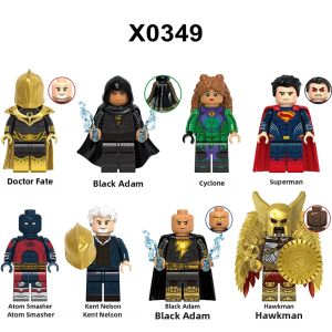 DC Super Heroes Justice Society Figure Blocks