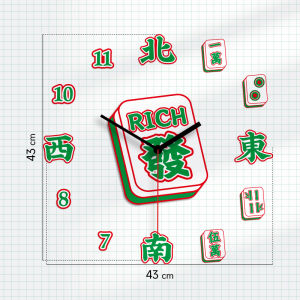 นาฬิกาตั้งโต๊ะแบบติดผนังเรียบง่ายและสร้างสรรค์สำหรับห้องเด็ก นาฬิกาตัวเลขการ์ตูน DIY ตกแต่งห้องนั่งเล่น ติดผนังแบบติดได้ด้วยตัวเอง