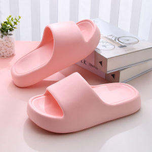 Womens Summer Outdoor Fashionable Slip-resistant Thick-sole Indoor Quiet Walking Sandals Comfortable Home Slippers EVA Material