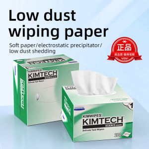 280pcs/box Optical Fiber Cleaning KIMTECH Dustfre Paper  Fiber Optic Cleaning Wipes Box  For Optic Fiber Cleaner