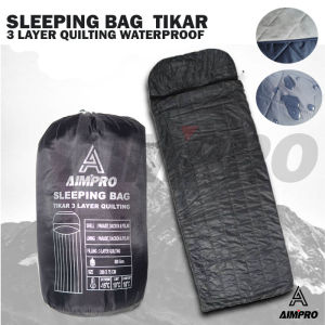 SLEEPING BAG AIMPRO TIKAR 3 LAYER QUILTING - SB POLAR DACRON