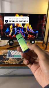 TokosaeStore Perekam Suara Mini USB 8GB Biru Blue Voice Recorder Tersembunyi Bisa Jadi Flashdisk VOICEBIRU