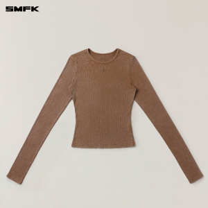SMFK | Retro Chinese Ink Camouflage Sport Long Sleeve T-shirt