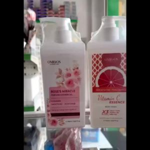 Sữa tắm Omigos EN083 giúp làm sạch da bã nhờn hương nước hoa tinh chất vitamin C 700ml