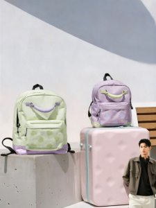 CHEECASE | Large Capacity Color Block Student Travel Lightweight Backpack