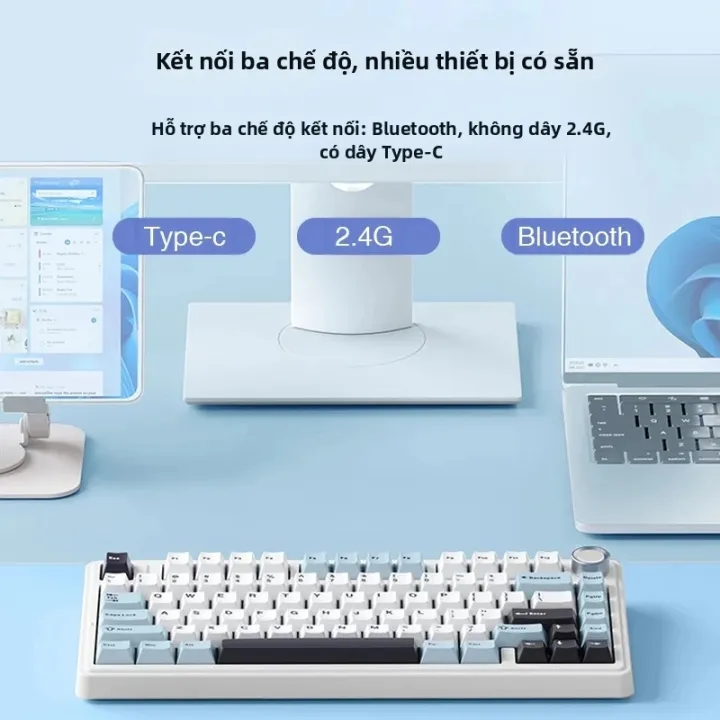 Bàn Phím Cơ Chơi Game Không dây/Bluetooth/có Dây AULA F75 RGB Tùy Chỉnh Cấu Trúc Gasket 75% OEM Profile Dành Cho Máy Tính Để Bàn & Máy Tính Xách Tay | BigBuy360 - bigbuy360.vn Bàn Phím Cơ Chơi Game Không dây/Bluetooth/có Dây AULA F75 RGB Tùy Chỉnh Cấu Trúc Gasket 75% OEM Profile Dành Cho Máy Tính Để Bàn & Máy Tính Xách Tay | BigBuy360 - bigbuy360.vn