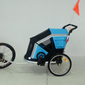 Large Pet Bicycle Trailer Foldable Dog Carriage Outdoor Travel Equipment for Cycling Adventures with Your Furry Friend