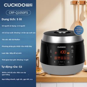 Cuckoo | Nồi Cơm Điện Thông Minh Dung Lượng Lớn 8 Người Đa Chức Năng