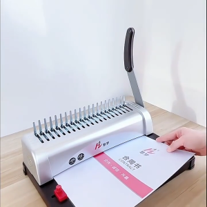 【HOT SALE】Comb Binding Machine A4/A3 Size 21 Hole Heavy Duty Binding Machine