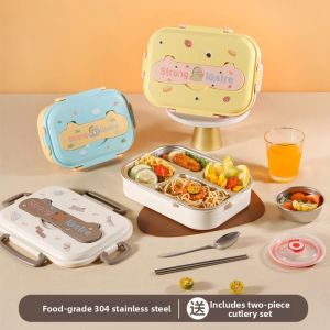 Food-Grade Insulated Stainless Steel Lunch Box for Children