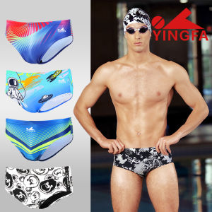 Quần Bơi Nam Yingfa Cạp Thấp Gợi Cảm Chống Clo Chuyên Nghiệp Góc Nhỏ Quần Bơi Thể Thao Thể Dục Thể Thao