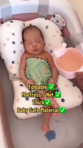 Babymommy👶ReadyStock Great Baby Fashion 🛀Foldable Bath Tub Baby Tub