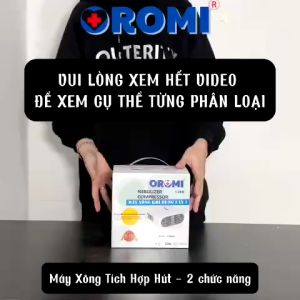 Máy Xông Mũi Họng Khí Dung OROMI C28M -Hàng Chính Hãng  Bảo Hành 3 Năm