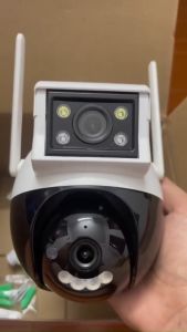 CAMERA YOOSEE 2 MẮT Q836 6.0 MP XEM 2 MÀN HÌNH BAN ĐÊM CÓ MÀU THEO DÕI CHUYỂN ĐỘNG XOAY 360 ĐỘ CHỐNG NƯỚC CỰC BỀN