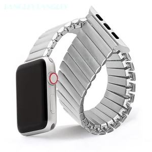 Elastic Watchband For IWatch 49mm 38 40 44 41 45mm Stainless Steel Strap For Apple Watch Series 12 11 10 42 46mm 6 5 4 SE 9 8 7