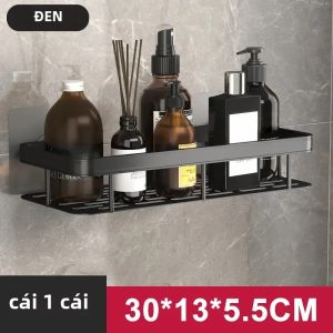 Không Khoan Góc Tường Nhà Tắm Nhà Tổ Chức Tầng Đơn Tắm Để Trang Điểm Dầu Gội Bảo Quản Thương Hiệu YANKE Phụ Kiện Phòng Tắm