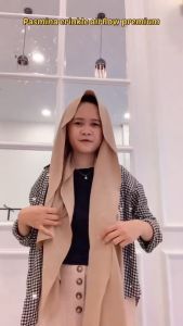 𝐌𝐀𝐊𝐎𝐙𝐀 - Pashmina Crinkle Airflow Premium & Syal Crinkle Premium