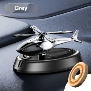 Helicopter Styling Solar Car Air FreshenerDecorative Aromatherapy Car Interior Accessories Propeller Rotary Perfume Diffuser
