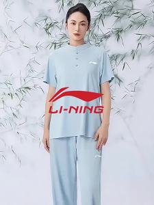 Li-Ning | Đồng Phục Thái Cực Quyền Mới 8 Phần Brocade cho Nữ