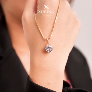 Xuping Liontin Emas Mata Satu Gigi Empat 7mm 0141190001