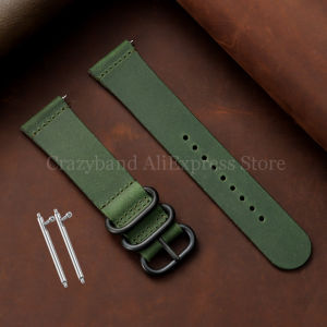 20/22mm Retro Leather for Seiko for Tudor Watch Straps Fast Release Universal for Omega for Tissot Band Business Men Women Wrist