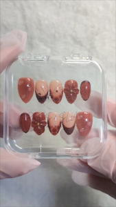 Arias Handmade Press-on Nails | * COCOA KISS *