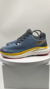 รองเท้าผ้าใบ Ho-ka 2024 สีน้ำเงินเทา รุ่นยอดฮิต ทรงสวย สินค้าตรงปก คุณภาพ พร้อมส่ง