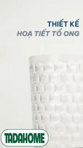 Ly Cốc Nhựa Tổ Ong 300ml 380ml 450ml HOKORI 6383/85/86 Cốc Sinh Tố Trà Chanh Nhà Hàng - TADAHOME