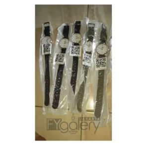 DRJ173 Jam Tangan Kanvas Wanita Jam Analog Cewek Elegan Wrist Watch