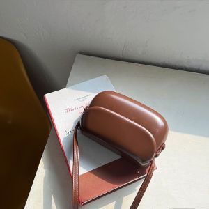 Tas selempang kulit wanita tas cewek mini slingbag sadle bag Js 8505