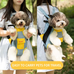 Thicken Dog Carrier Bag Front Pet Carrier Puppy Kitten Carrier Bag Outdoor Travel Backpack